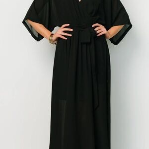 Baltic Born Black Maxi Dress